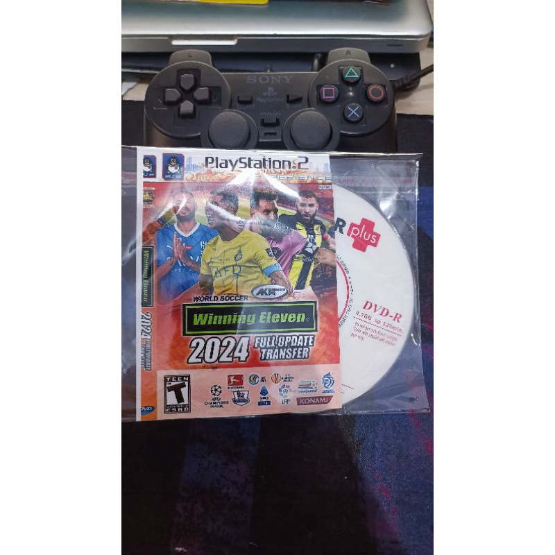 KASET GAME BOLA PES 2024 PS2