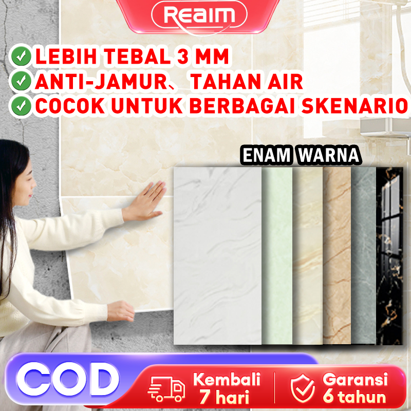 Wallpaper Dinding 30 x 60 cm Stiker Lemari Cabinet Marbel Lantai Vinyl Marbel Granit   Sticker Dekorasi Kamar Rumah Murah