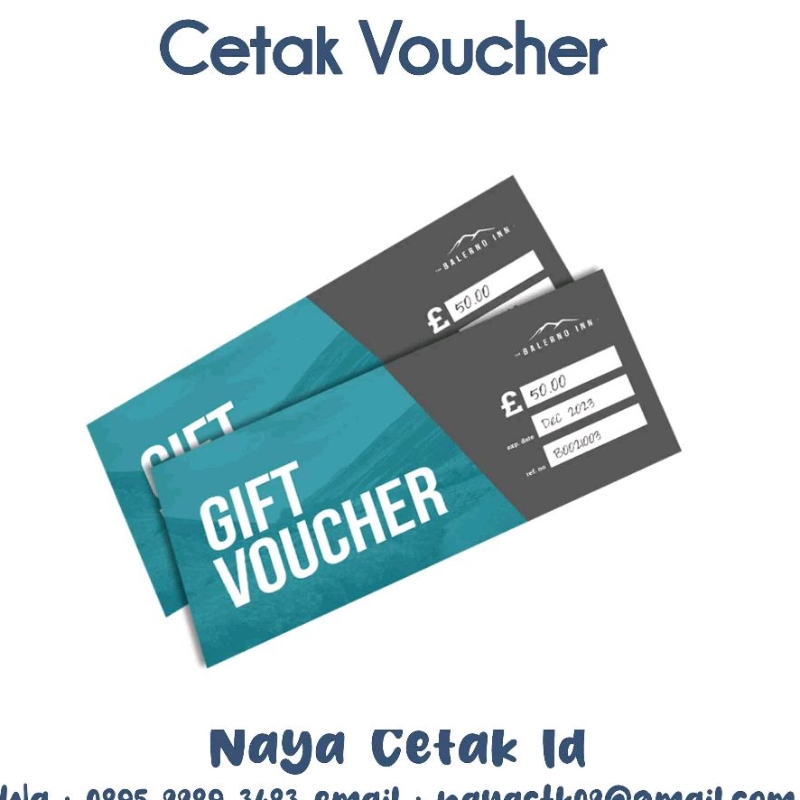 cetak voucher cetak kupon cetak tiket event