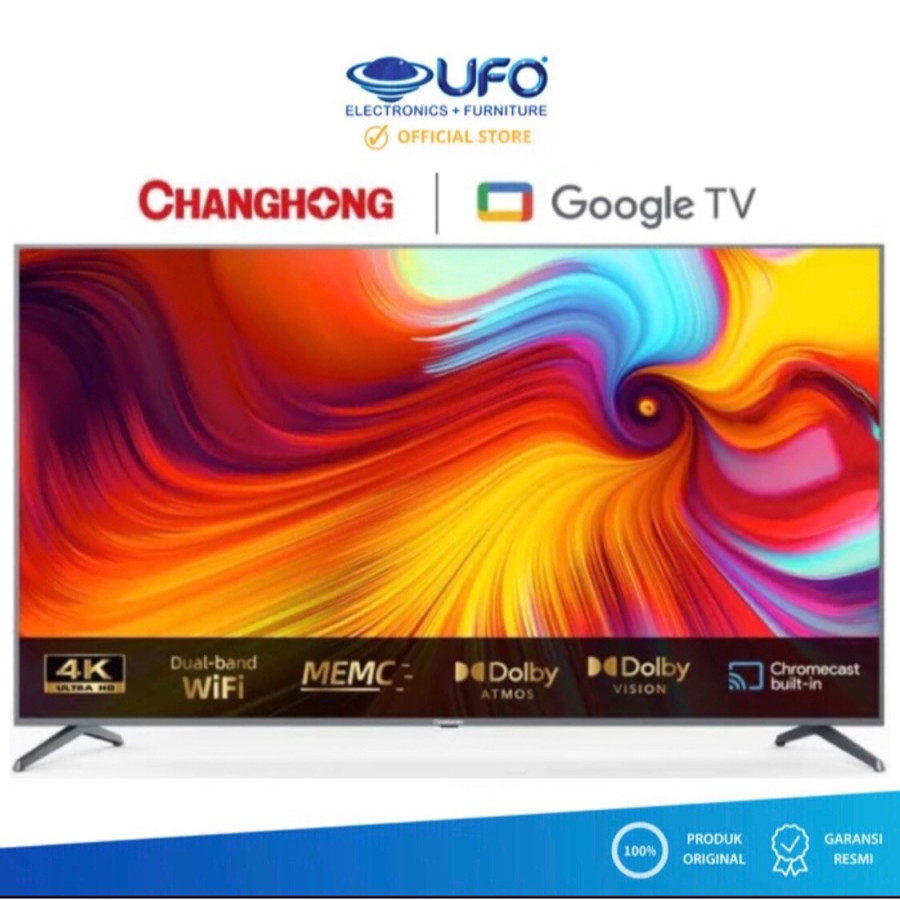 CHANGHONG U 65H7 PRO LED TV GOOGLE TV SMART TV 65 INCH