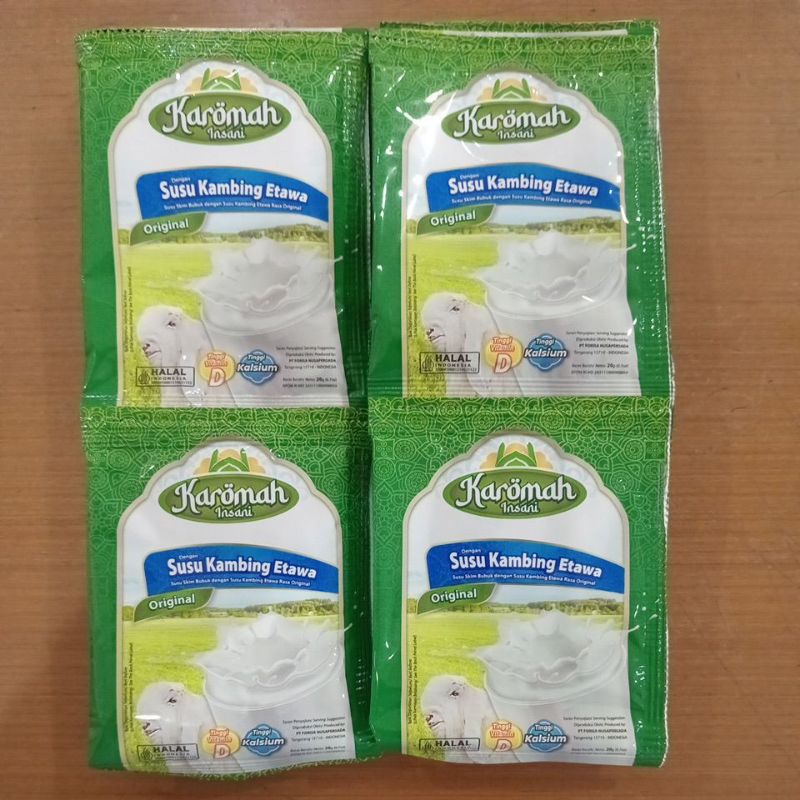 

Susu Kambing Etawa Karomah Insani ( 1rcg / 10pcs@20gr )