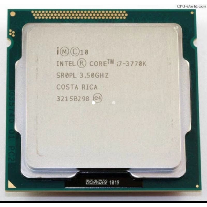 PROCESSOR INTEL CORE I7 3770K TANPA FAN SOCKET 1155