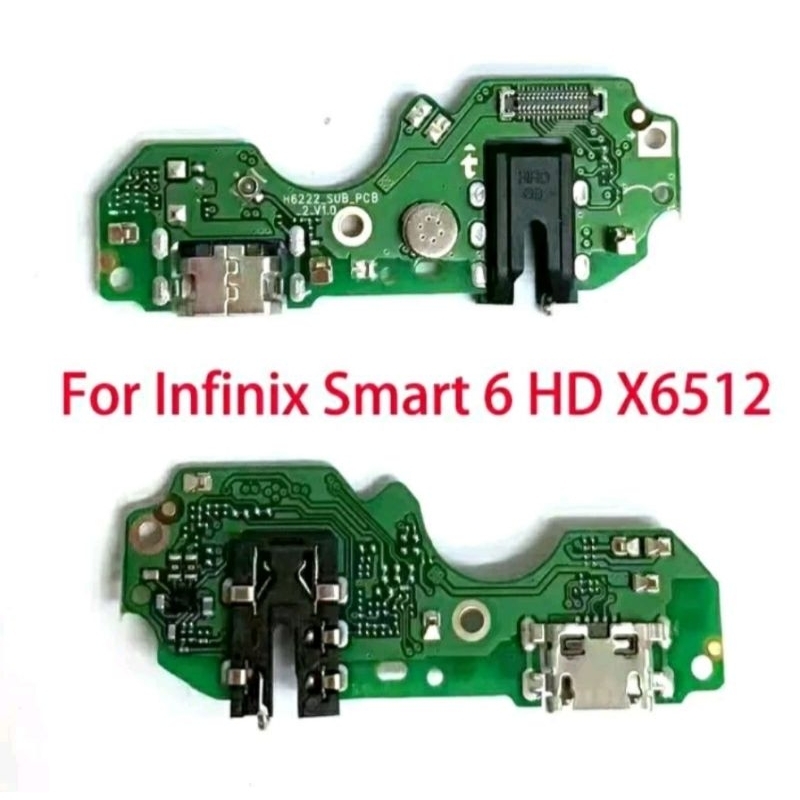 Papan Cas / Papan Konektor Charger Infinix Smart 6 / Smart 6 HD Original
