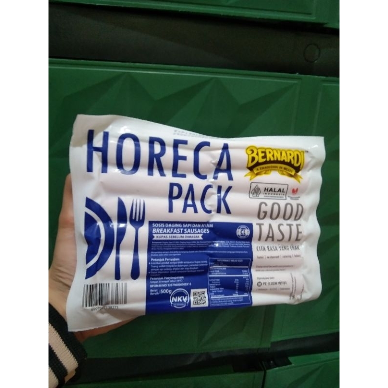 

Bernardi Horeca Pack Breakfast Beef Sausages 500 Gram
