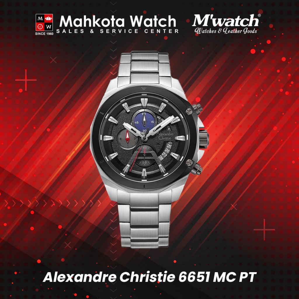 JAM TANGAN PRIA ALEXANDRE CHRISTIE 6651MC ORIGINAL