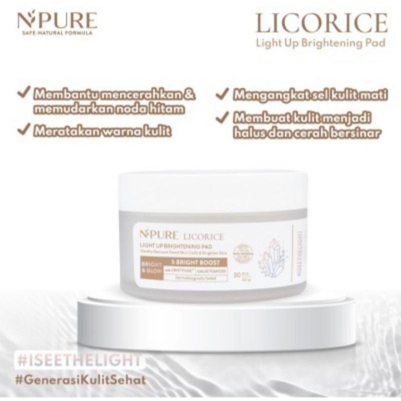 Npure Licorice Clear Pad
