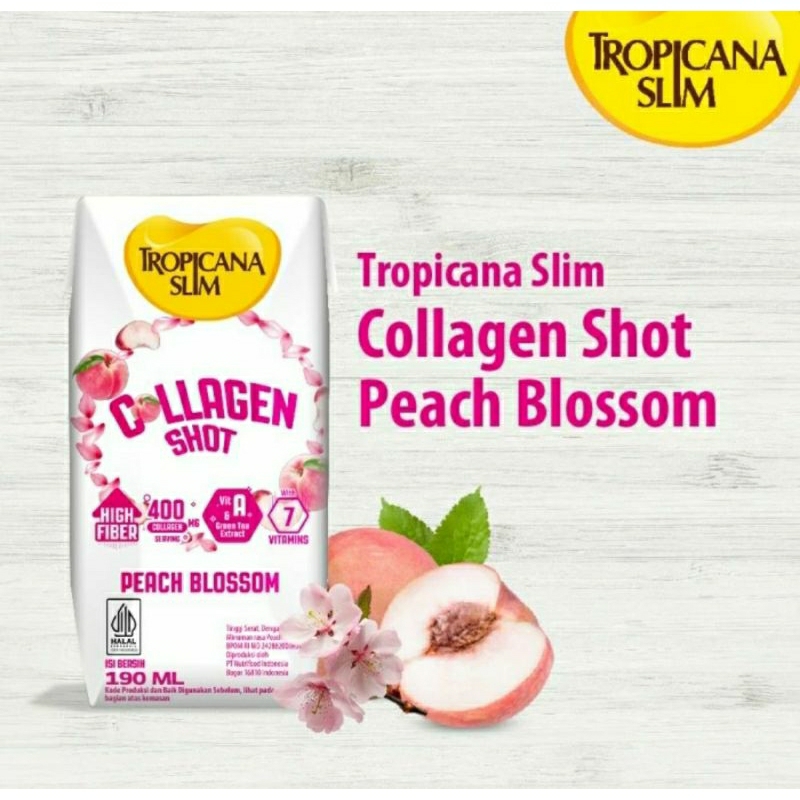 

Tropicana slim collagen ready to drink 190ml