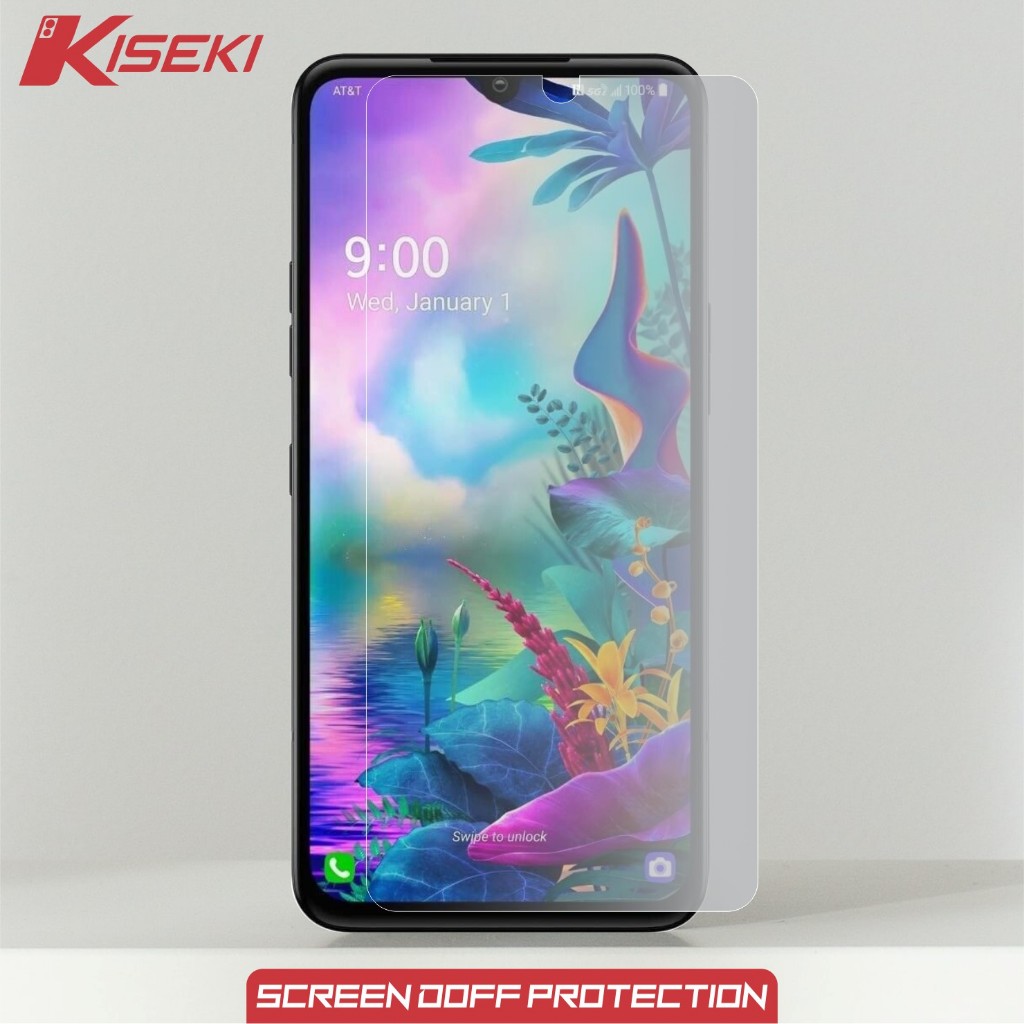 Kiseki Skin LG V50s  Screen Guard & Back Case Clear Doff