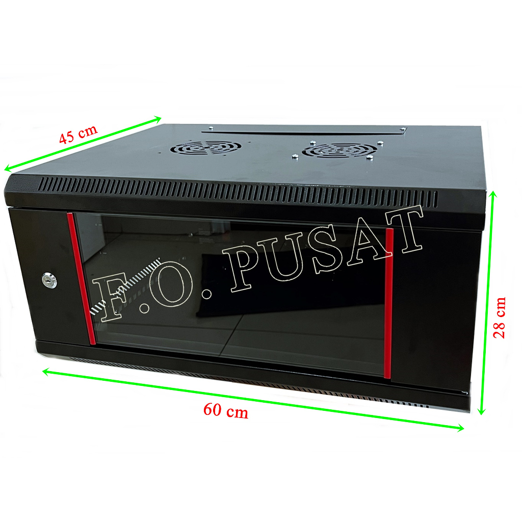 Rak server 4U Depth 450mm/ Close Rack 4u/ Rak server / Wallmount rack 4U