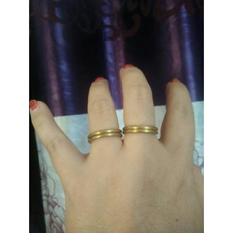 cincin koin asli kuningan