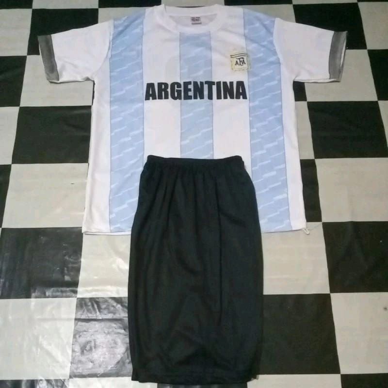 setelan Jersey Timnas Argentina anak