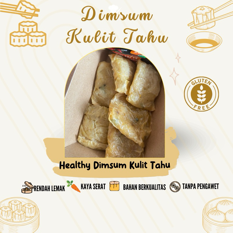 

Healthy Dimsum Kulit Tahu Frozen