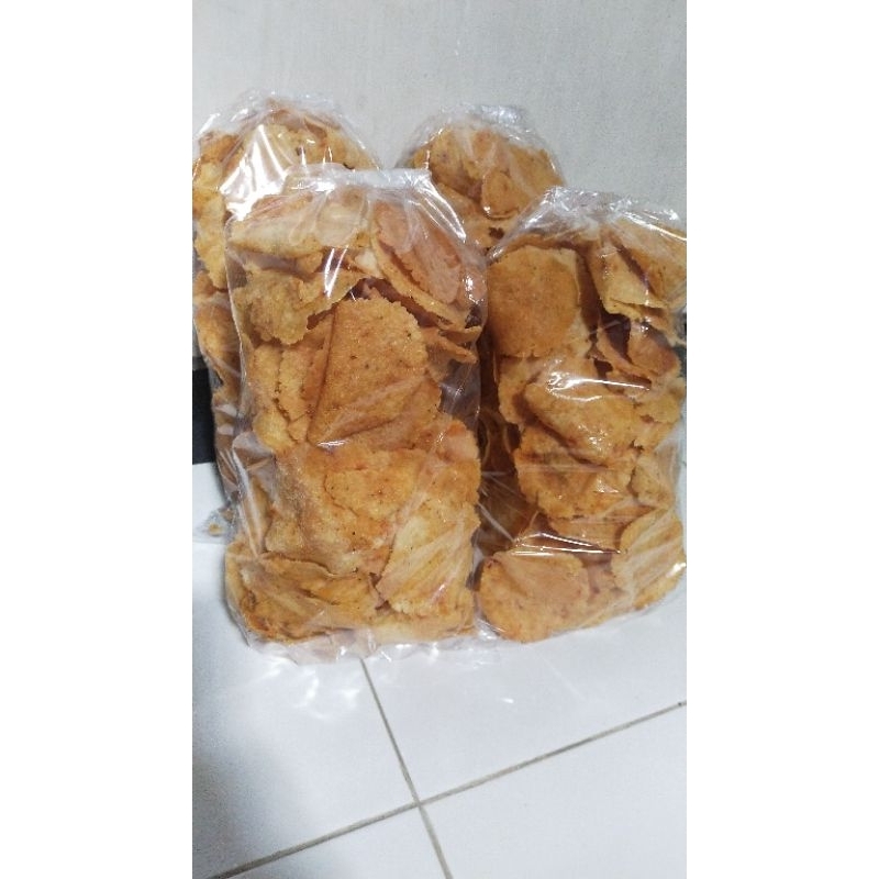 

kerupuk kletek pedas 250gram