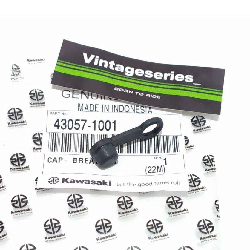 Karet Tutup Baut Nipel Kaliper Rem Cakram karet tutup pembuangan oli rem nepel oli rem kawasaki 4305