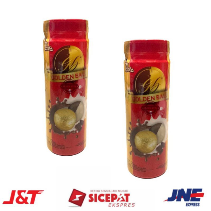 

coklat Tobelo golden bal toples isi 40pcs