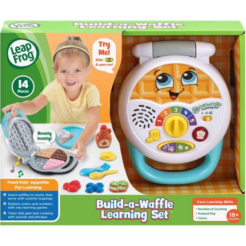 Leapfrog build a waffle learning set with music n light original