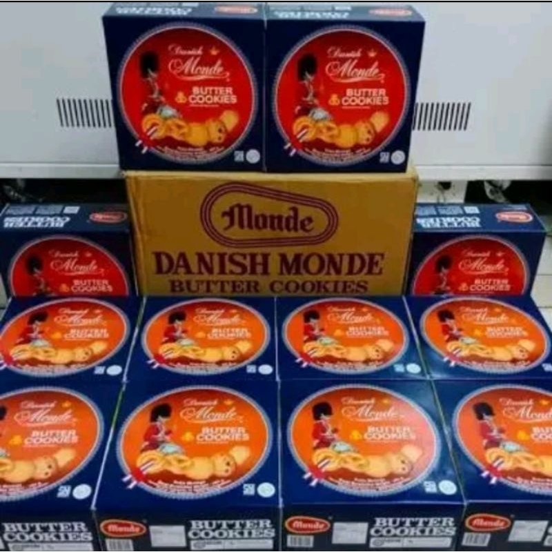 

MONDE BUTTER COOKIES kemasan 454 Gram Biskuit Kaya Rasa