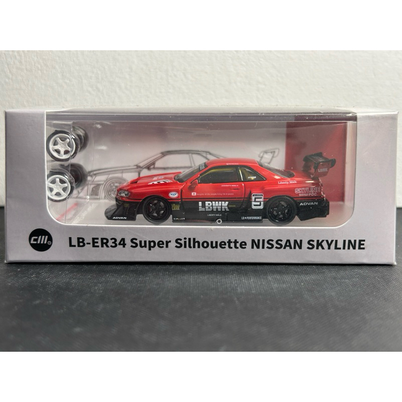 CM Model LB-ER34 Super Silhouette NISSAN SKYLINE
