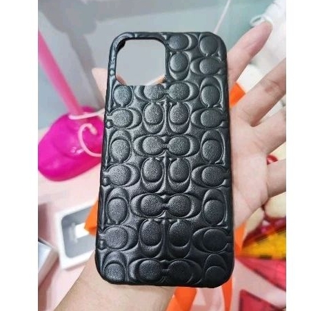 Coach Iphone 12 Pro Max case pembelian Eraspace brown black