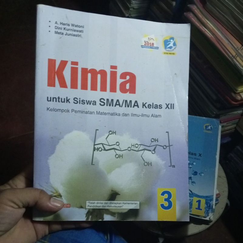 BUKU KIMIA UNTUK SMA KELAS XII/12/3 REVISI K13 PENERBIT YRAMA WIDYA