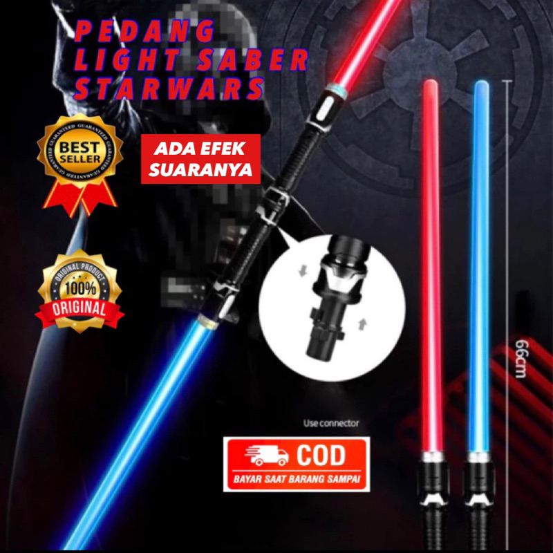 PEDANG STARWARS LIGHTSABER MAINAN PEDANG PEDANGAN | PEDANG MAINAN | PEDANG STAR WARS MENYALA LIMA WA