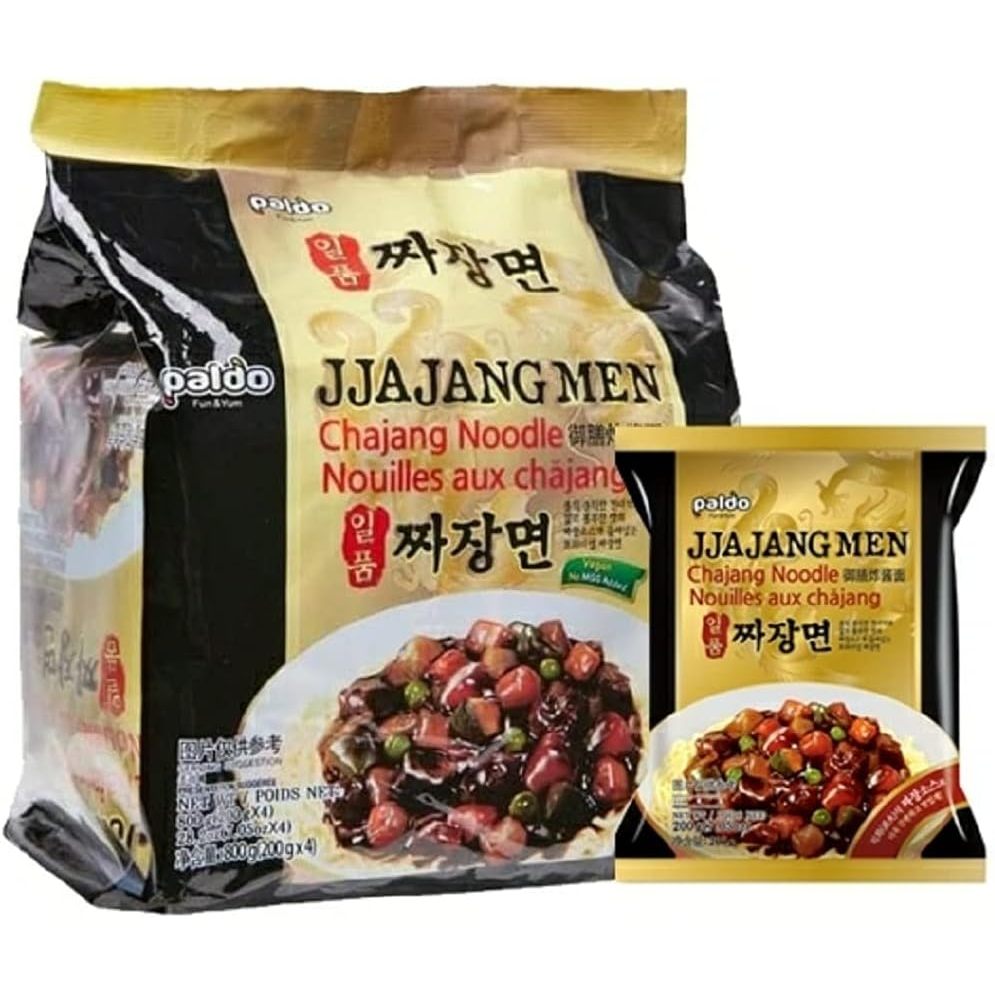 

Paldo Jjajangmen/Mi Goreng Instan Rasa Kedelai Hitam 800gr (200gr@4pc)