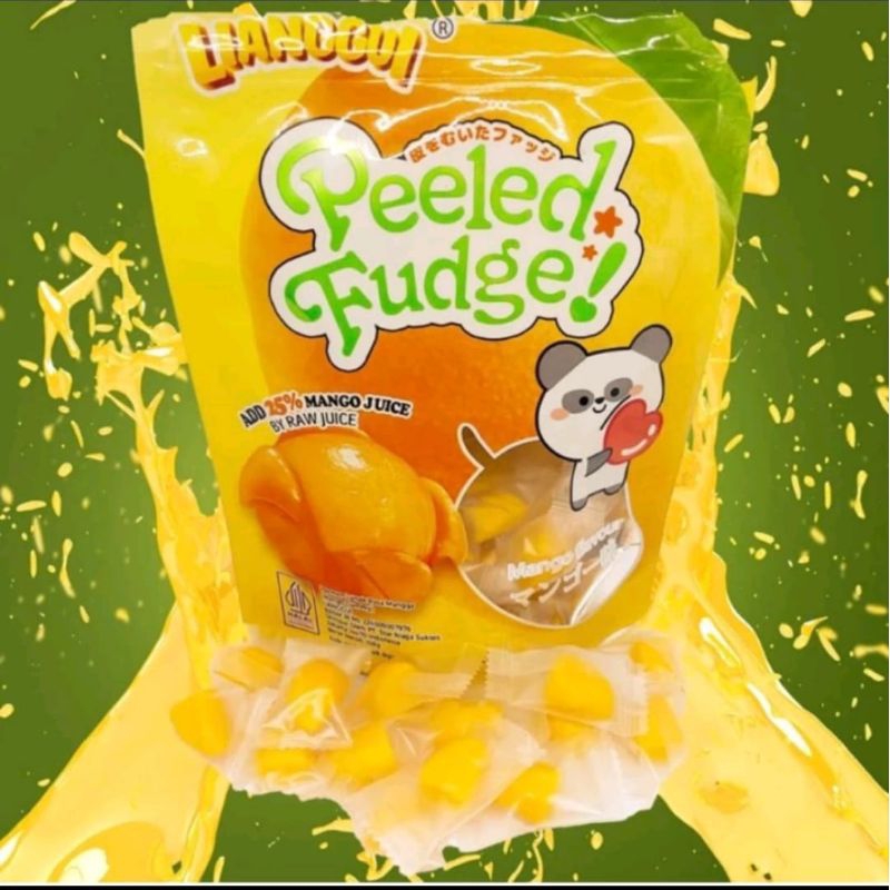 

peeled fudge manggo,orange