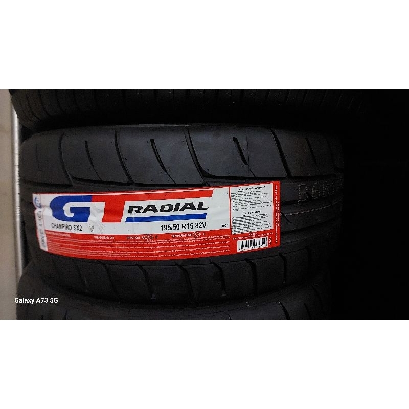 GT Radial SX2 Semislick 195/50/15