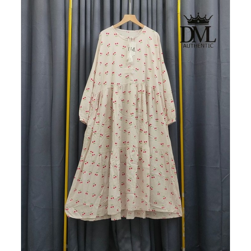 midi dress katun rayon viscose premium