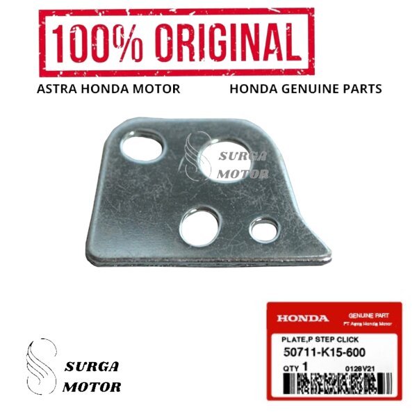 Plate P Step Click Dudukan Foot Step Footstep Belakang Besi Plat Honda New CB150R K15M LED CB 150 R 