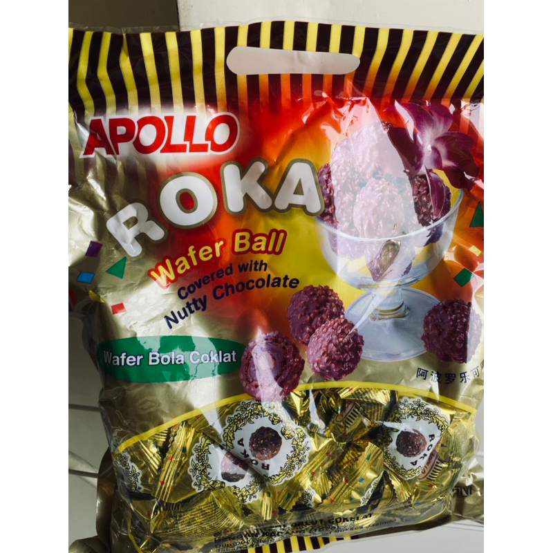 

Roka Wafer Ball isi 50 Pcs Expired Aman