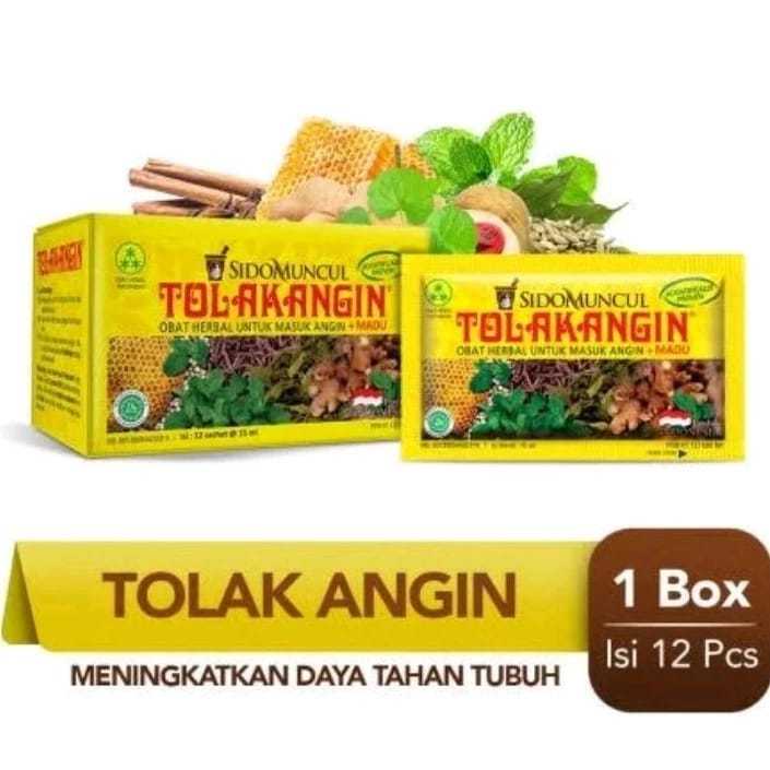 

Tolak Angin Cair Dus 12's Herbal - Masuk Angin Daya Tahan Tubuh