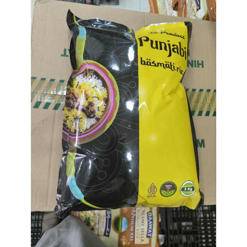 

BERAS BASMTI MERK PUNJABI 5 KG EXP 2027