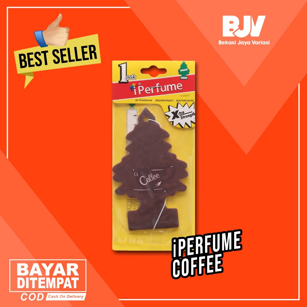 Parfum Mobil Gantung Kertas - Car Hanging Perfume - Kopi - Coffee