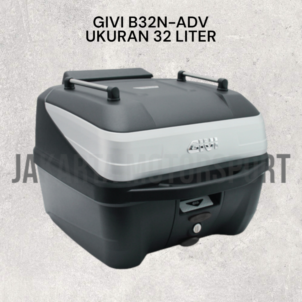 Box GIVI B32N-ADV BOLD ADVANCE 32 Liter Kapasitas 1 Helm Original GIVI Italy Best Quality B 32N-ADV