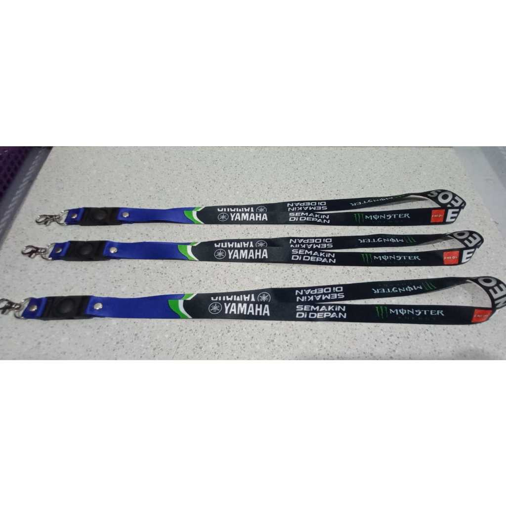 

Lanyard Yamaha Full Printing/Lanyard Yamaha 2Sisi/Lanyard Id Card
