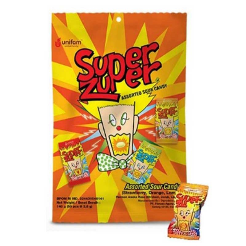 

Super Zuper Assorted Sour Candy