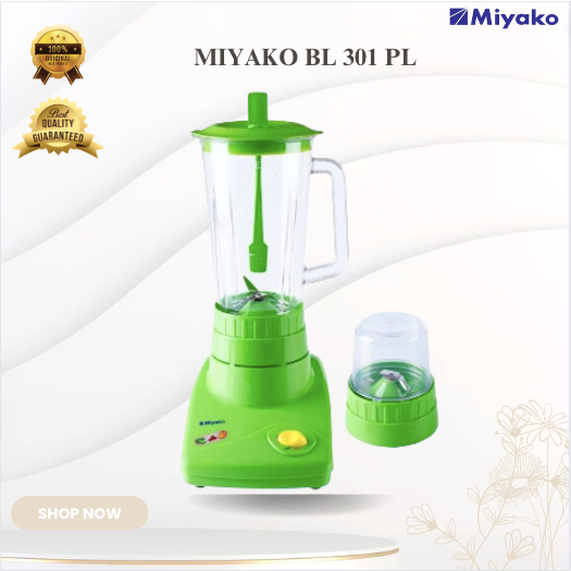 MIYAKO BLENDER PLASTIK  BL 301 PL KAPASITAS 1 LITER/BL301PL/BL 301PL/BL301 PL/BL-301-PL