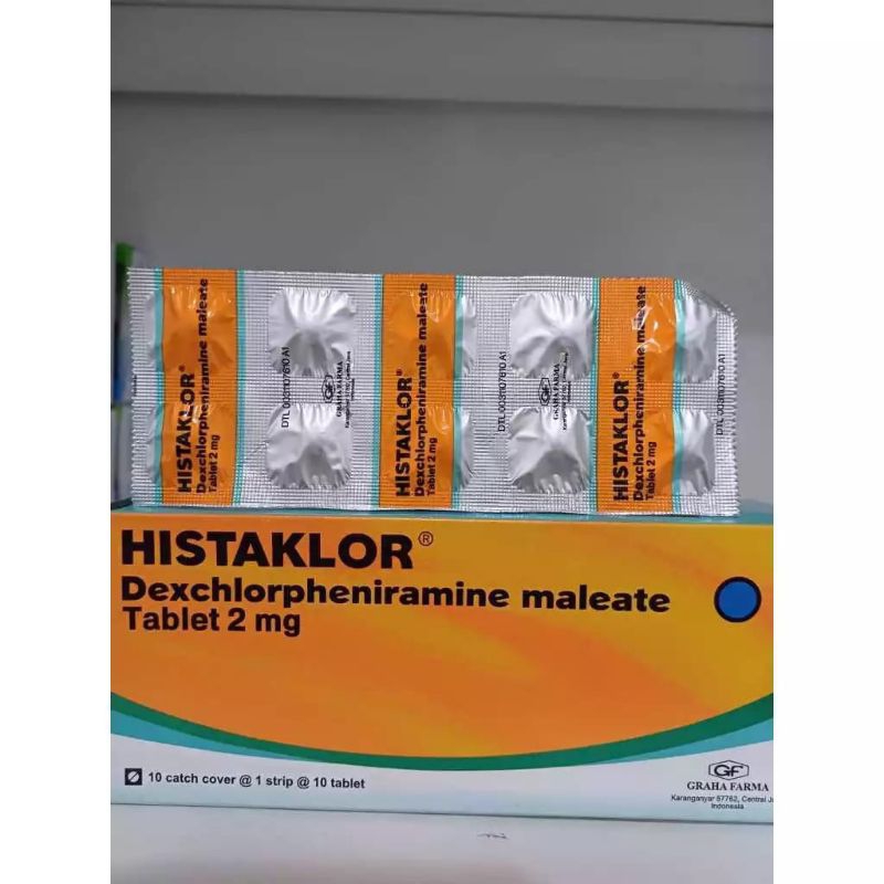 Histaklor 2mg | Obat Alergi