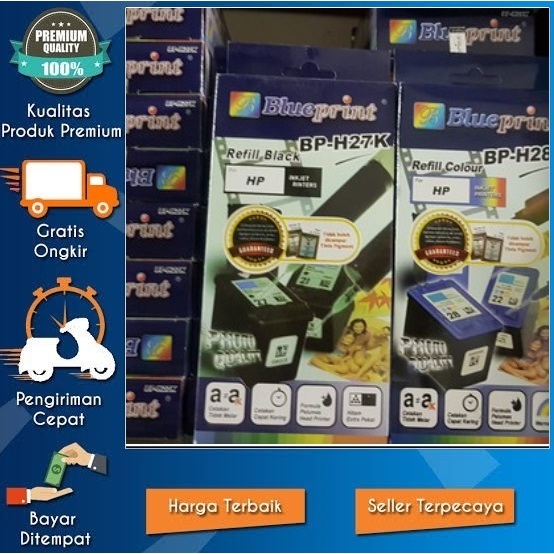 Blue print Canon Bp-c41w warna / tinta canon colour Tinta suntik for canon