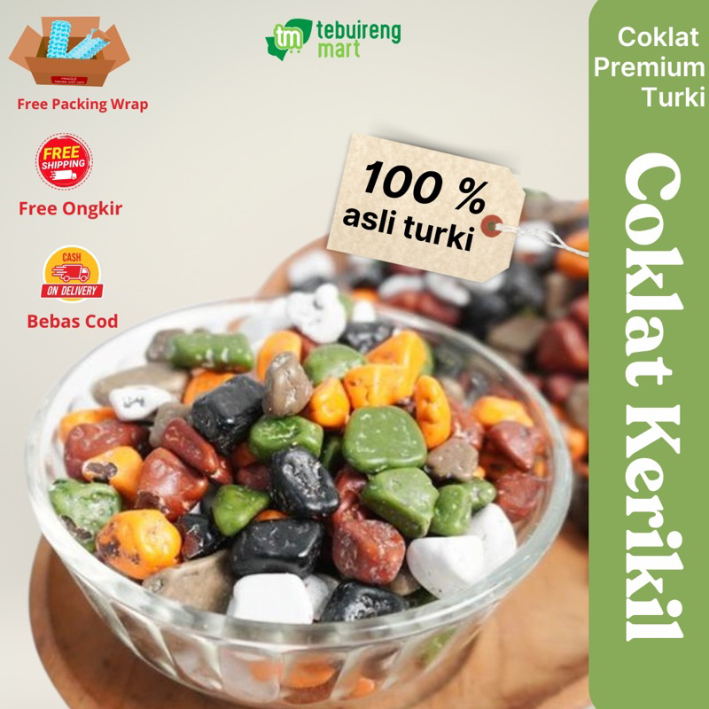

Cokelat Kerikil Arab Premium Stone Chocolate Khas Turkey Untuk Moodbooster Lumer Dimulut Dimakan