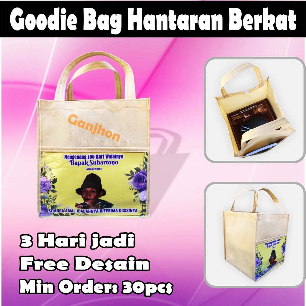 Goodie Bag Souvenir Tas Parcel Box Hantaran Hajatan Berkatan Aqiqah Mengenang 4 dan 7 bulanan PO 30HARI