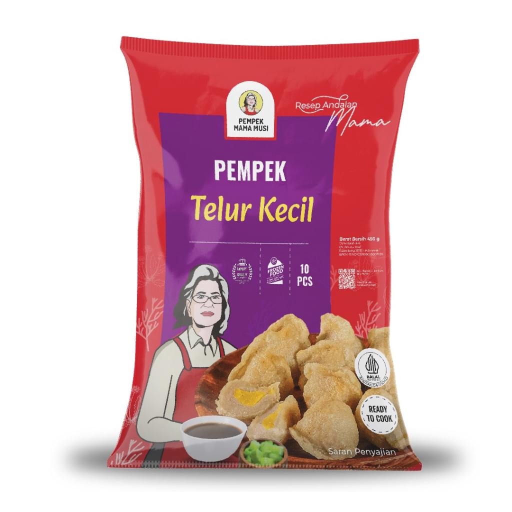 

Pempek Mama Musi - Telur Kecil Vakum Isi 10pcs