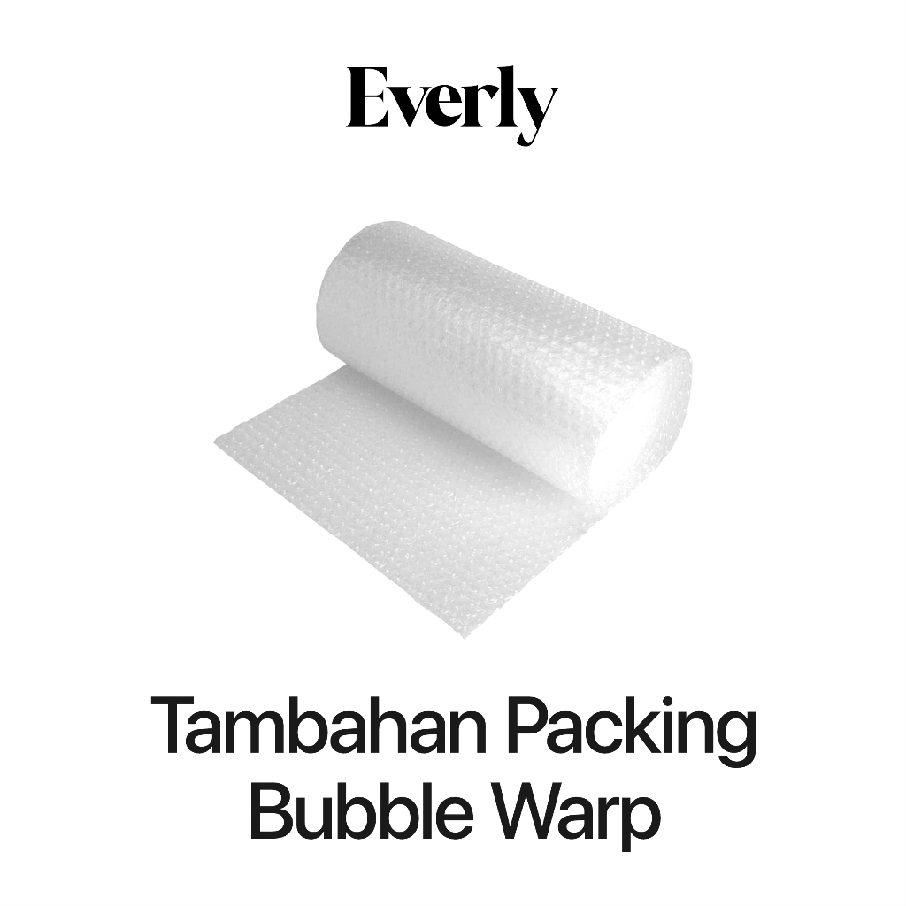 

Tambahan Packing Bubble Warp Everly Parfum