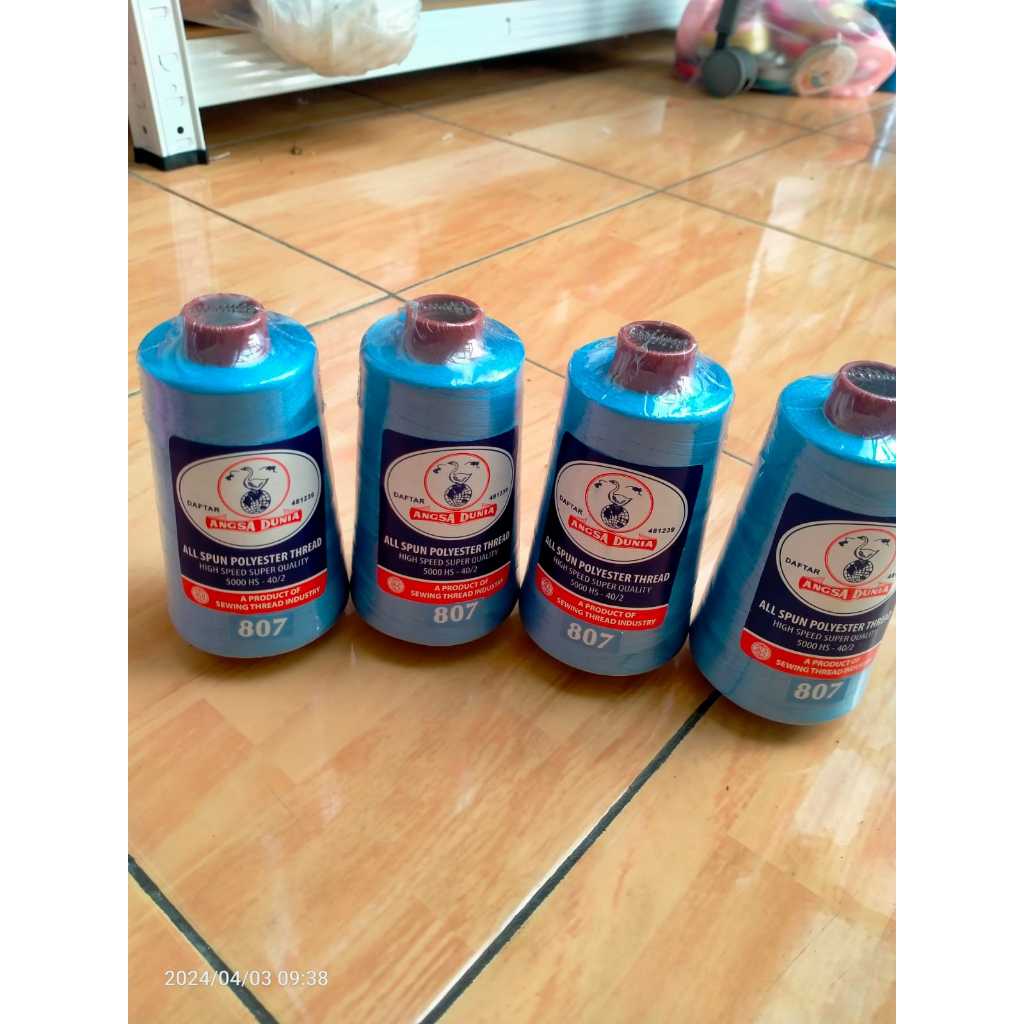 OBRAL Benang Jahit YAMALON 5000 Yard ANGSA DUNIA