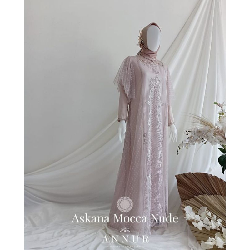 Gamis/gaun ASKANA ORI by ANNUR LABEL PRELOVED