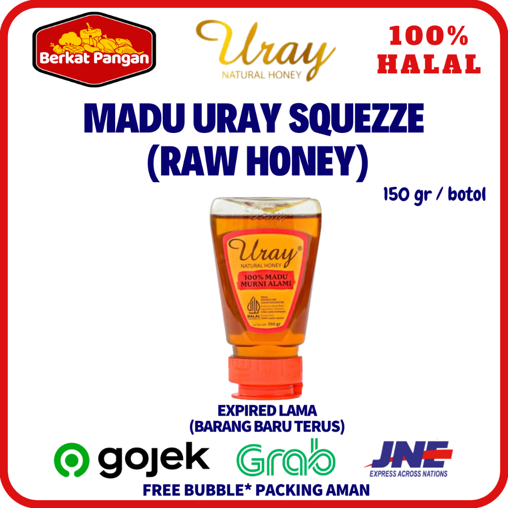 

Madu Uray Squeeze Natural Honey 150gr