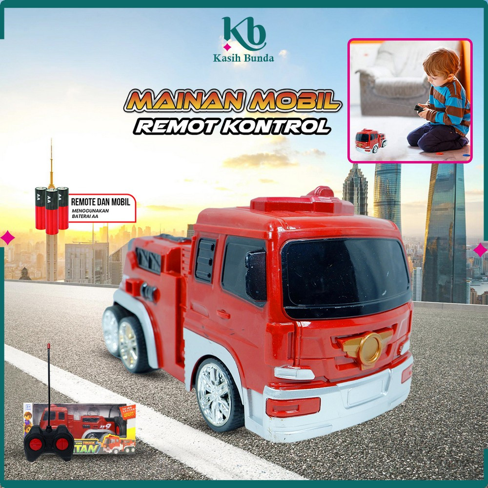Mainan Mobil Truk Remot Kontrol / Mobil Mobilan  Anak Mobil remote control / Mobilan Remot Anak BUND