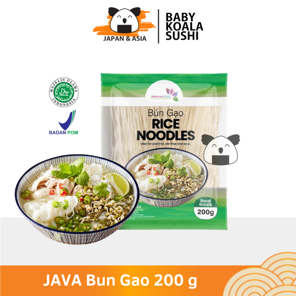 

JAVA SUPER FOOD BUN GAO Vietnam Rice Vermicelli 200 g │ Bihun Beras