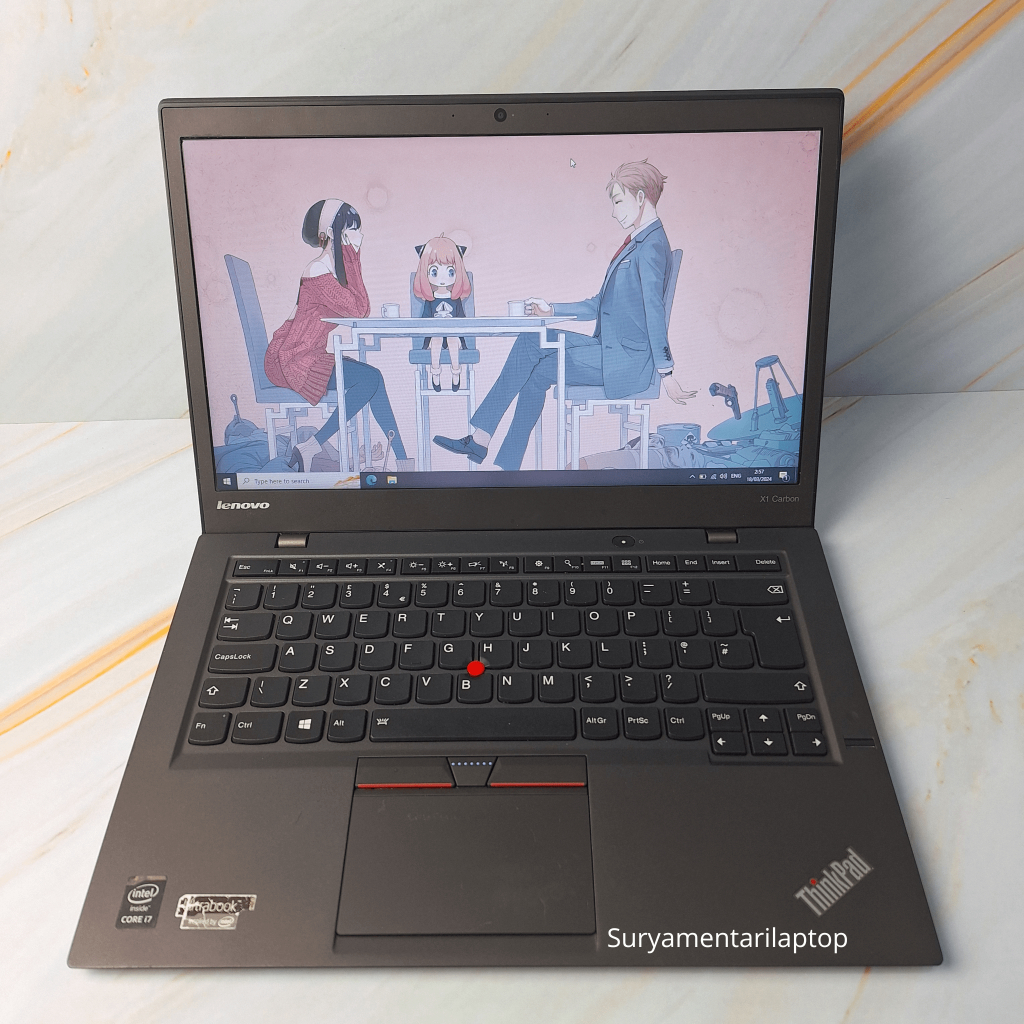 Laptop Lenovo Thinkpad X1 Carbon 3rd Core i5/i7 Gen 5 Layar 14 Inch - Murah, Mulus, Bergaransi, Coco